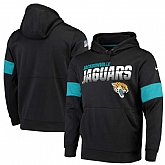 Jacksonville Jaguars Nike Sideline Team Logo Performance Pullover Hoodie Black,baseball caps,new era cap wholesale,wholesale hats